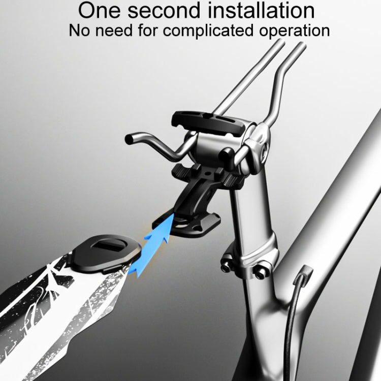 Garde-boue de vélo ENLEE EA2305 à dégagement rapide pour vélos de route et VTT, style : modèle A