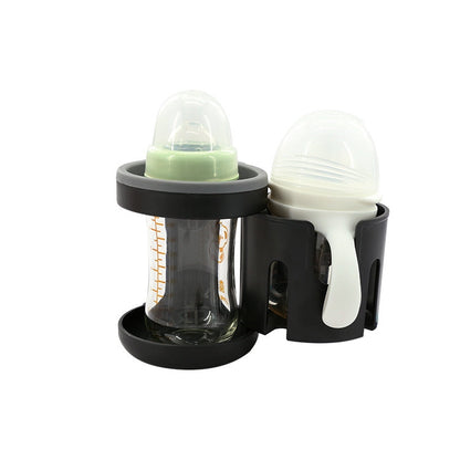 JOYBI 2 in 1 Stroller Water Cup Bottle Double Holder(Clip Style)