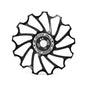 ENLEE Mountain Bicycle Rear Derailleur Guide Wheel Ceramic Bearing Tension Pulley, Size: 13T(Black)