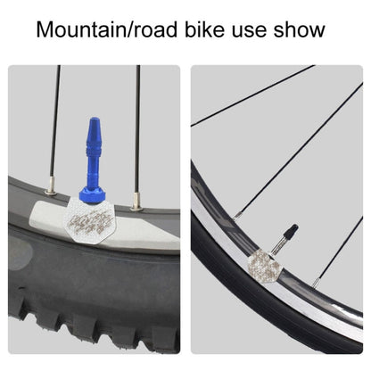ENLEE E-Q234 1pair Bicycle Universal Valve Stickers Bike Touring Wheel Decorative Stripes, Model: I Model