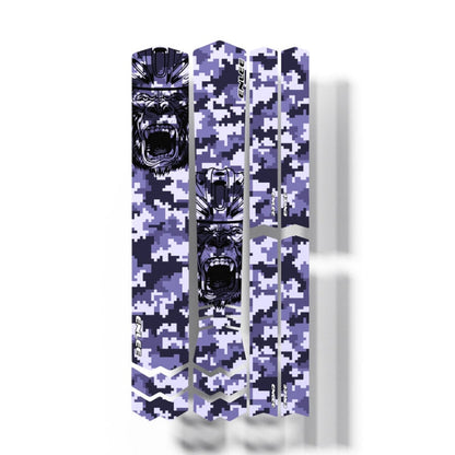 ENLEE E14611 10pcs /Set Bicycle TPU Invisible Film Road Bike Body Jersey Color Changing Membrane, Model: Camouflage