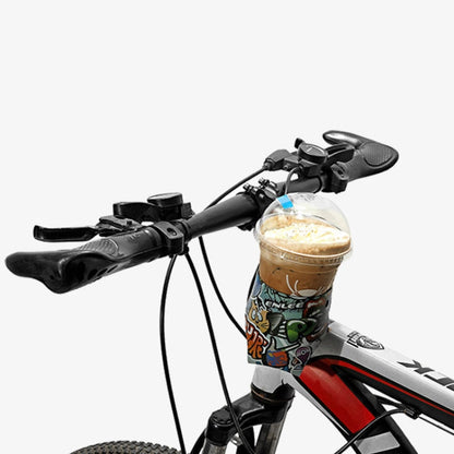 ENLEE Bicycle Water Bottle Cage Mountain Road Bike Universal Folding Water Cup Holder, Model: Beauty
