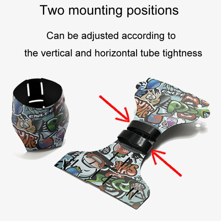 ENLEE Bicycle Water Bottle Cage Mountain Road Bike Universal Folding Water Cup Holder, Model: Beauty