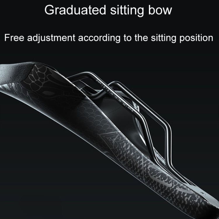 ENLEE ZD-B834 Bicycle Cushion Saddle Mountain Bike Shock Absorbing Seat, Style: Orangutan