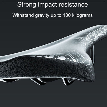 ENLEE ZD-B834 Bicycle Cushion Saddle Mountain Bike Shock Absorbing Seat, Style: Snake Head