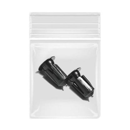 ENLEE BD40 1pair Mountain Bike Aluminum Expandable Handlebar Plugs Bicycle Grip Blocker Accessories(Black)