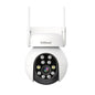 SriHome SH052 Wifi 5MP Wireless PTZ IP AI Auto Tracking Sound&Light Alarm Starlight Color Night Vision Outdoors Surveillance Camera, Plug: EU