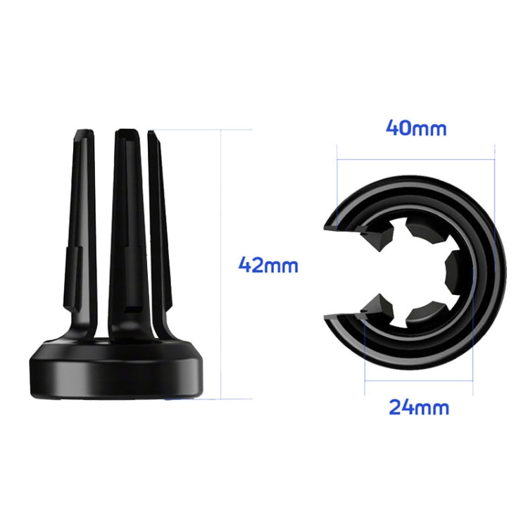 ENLEE XRT-10 Bicycle Handlebar Holder Installation Tool Mountain Bike Grips Mounting Bracket Accessories(Black)