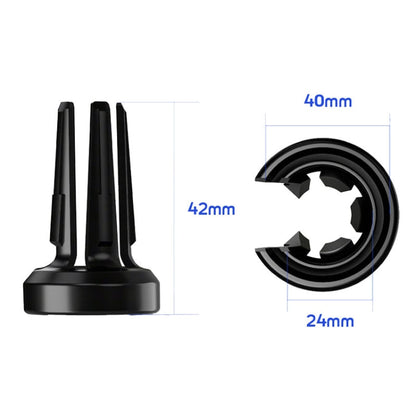 ENLEE XRT-10 Bicycle Handlebar Holder Installation Tool Mountain Bike Grips Mounting Bracket Accessories(Black)
