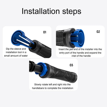 ENLEE XRT-10 Bicycle Handlebar Holder Installation Tool Mountain Bike Grips Mounting Bracket Accessories(Blue)