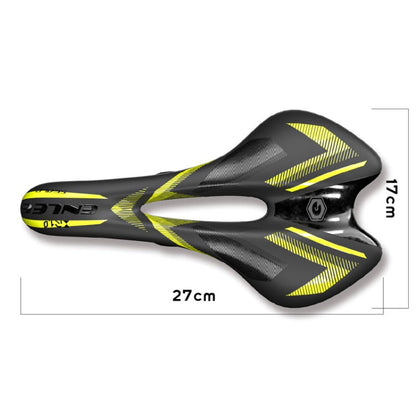 ENLEE E-ZD310 Bicycle Shockproof Cushion Outdoor Cycling Mountain Bike Saddle(Fluorescent Yellow)