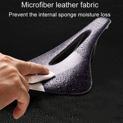 ENLEE E-ZD412 Bicycle Carbon Fiber Cushion Outdoor Riding Mountain Bike Saddle, Style: Skull