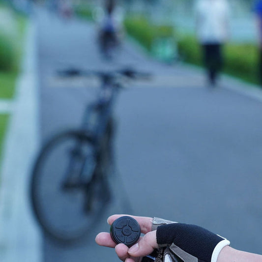ENLEE E-DL003 Bicycle Wireless Remote Control Horn Mountain Bike Bell Alarms(Black)