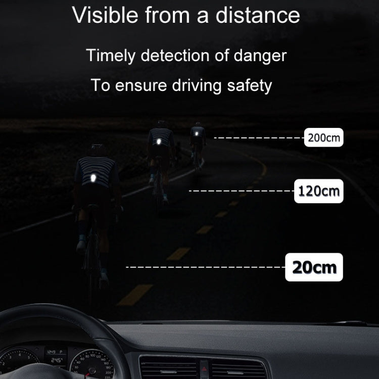 ENLEE EN-3562 Bicycle Backpack Reflective Pendant Accessories Night Riding Reflective Keychain, Style: 02 Model