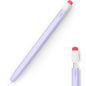 For Apple Pencil 1 AhaStyle PT180-1 Retro Stylus Protective Case Drop Proof Capacitive Pen Cover(Purple)