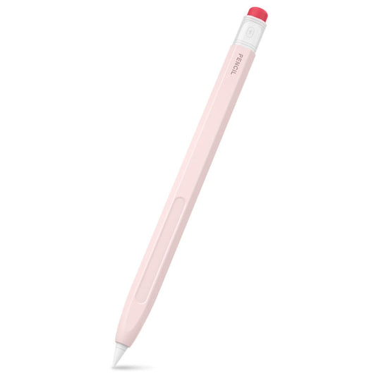 For Apple Pencil 2 AhaStyle PT180-2 Retro Stylus Protective Case Drop Proof Capacitive Pen Cover(Pink)
