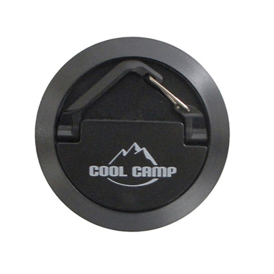 COOL CAMP CF-A208 Crochet magnétique pour camping en plein air, tente, ciel de lit, capital de camping, suspension de lumière de voiture fixe (Noir)