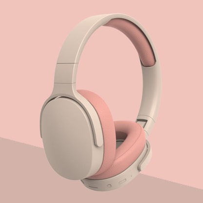 Casque Bluetooth sans fil de sport SOYTO P2961, réduction de bruit universelle, pour jeux mobiles (rose)
