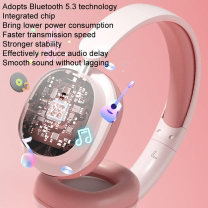 SOYTO SY-T2 Noise Reduction Bluetooth Headset Wireless Game Headset(Pink)