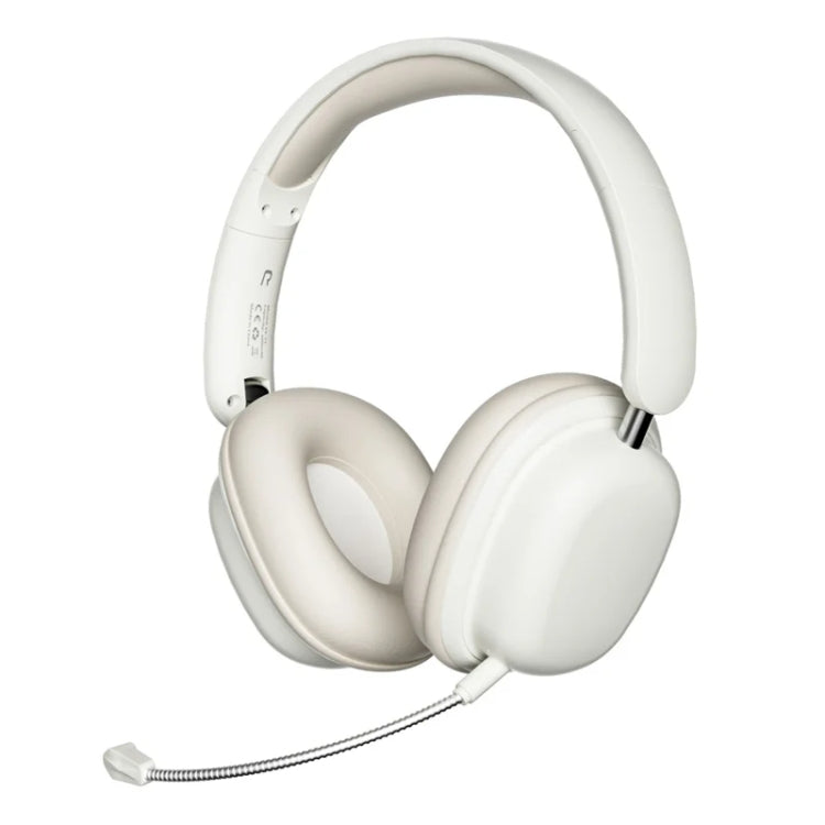 Casque sans fil SOYTO SY-T1, casque de jeu Bluetooth avec microphone Plug & Play (blanc)