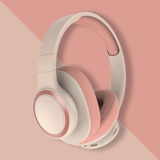 Casque Bluetooth SOYTO P2962 Casque sans fil universel à réduction de bruit (Rose)