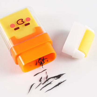 4pcs /Set M＆G Double-Ended Rolling Eraser Cartoon Student Painting Homework Eraser(AXP963GX)