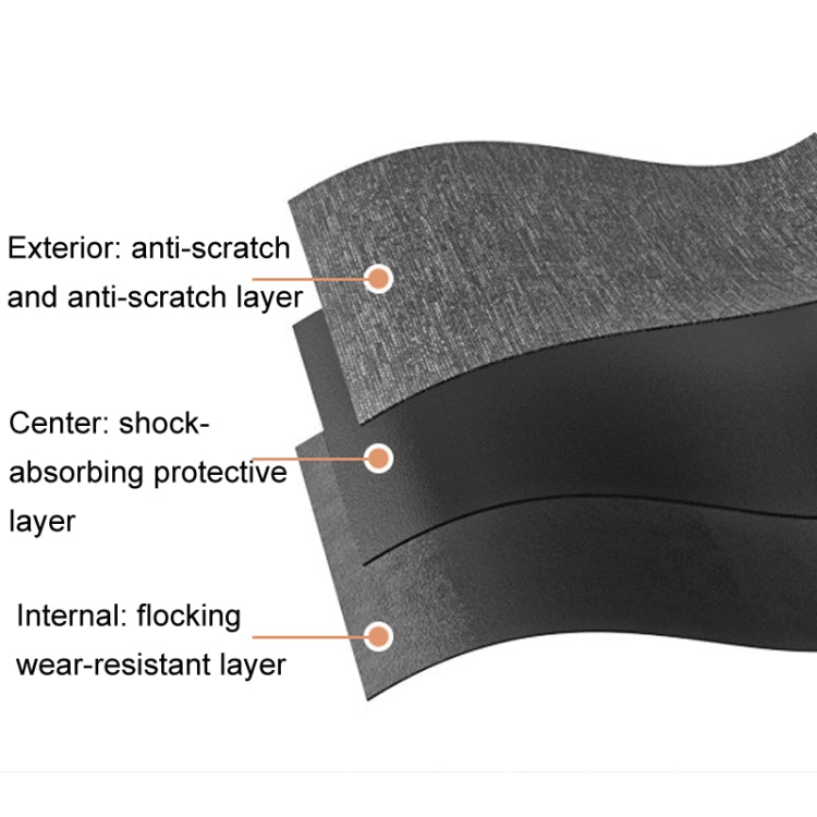 Pour DJI Osmo Pocket 3 XFJI Boîte de rangement Étanche Antichoc Mini Sac à main Accessoires (Gris foncé)