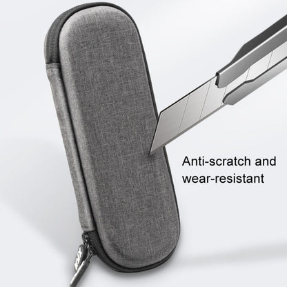 Pour DJI Osmo Pocket 3 XFJI Boîte de rangement Étanche Antichoc Mini Sac à main Accessoires (Gris foncé)