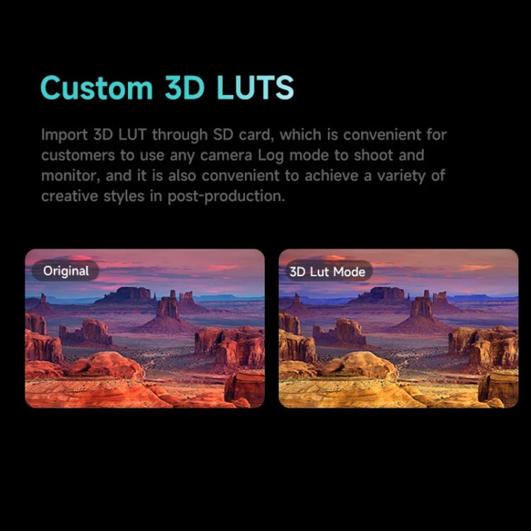 VILTROX DC550 Touch Model 5.5 Inch Camera Studio Monitors 4K HDMI 3D LUT Director Monitor
