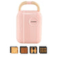 5 In 1 YIDPU Multifunctional Family Breakfast Maker Light Diet Sandwich Waffle Baker, CN Plug(Pink)