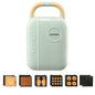 7 In 1 YIDPU Multifunctional Family Breakfast Maker Light Diet Sandwich Waffle Baker, CN Plug(Green)