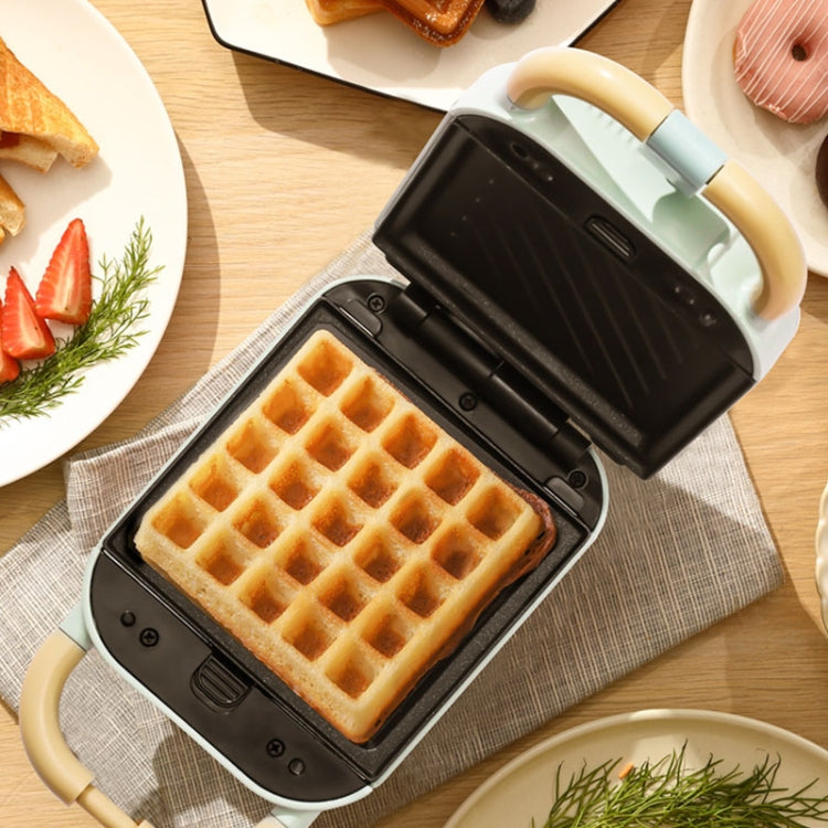 7 In 1 YIDPU Multifunctional Family Breakfast Maker Light Diet Sandwich Waffle Baker, CN Plug(Green)