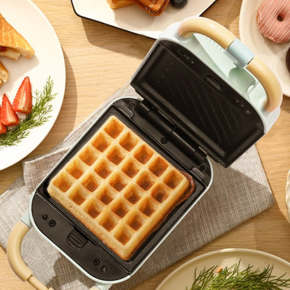 7 In 1 YIDPU Multifunctional Family Breakfast Maker Light Diet Sandwich Waffle Baker, CN Plug(Green)