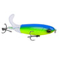 PROBEROS DW601 360 Degree Rotating Propeller Lures Topwater Tethered Tractor Floating Fake Fish Bait, Size: 14.5cm/32.5g(Color A)