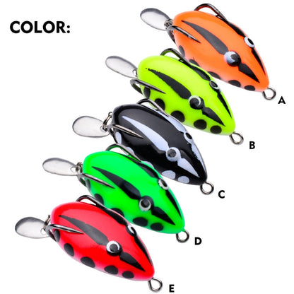 PROBEROS FR038 Simulation Thunderfrog Lure Fake Lure Blackfish Bait Converted Thunderfrog Soft Bait, Size: 5g/4cm(Color B)