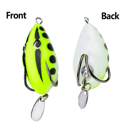 PROBEROS FR038 Simulation Thunderfrog Lure Fake Lure Blackfish Bait Converted Thunderfrog Soft Bait, Size: 5g/4cm(Color B)