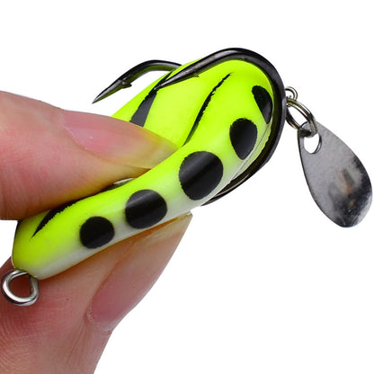 PROBEROS FR038 Simulation Thunderfrog Lure Fake Lure Blackfish Bait Converted Thunderfrog Soft Bait, Size: 5g/4cm(Color D)