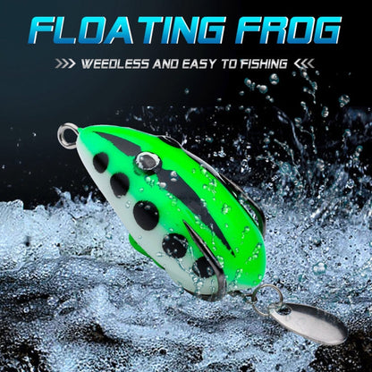 PROBEROS FR038 Simulation Thunderfrog Lure Fake Lure Blackfish Bait Converted Thunderfrog Soft Bait, Size: 5g/4cm(Color D)