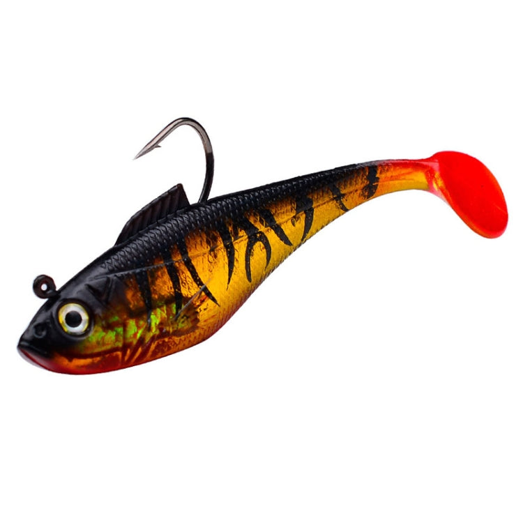 PROBEROS DW6085 Sea Bass Leadfish Soft Lure T-Tail Software Baits Sea Fishing Boat Fishing Bionic Lures, Size: 8cm/9.5g(Color B)