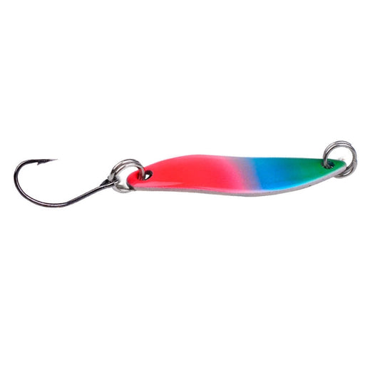 PROBEROS TP031H Leurre de pêche en métal, avec paillettes, longue portée, pour achigan