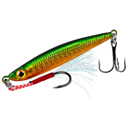 PROBEROS LF127 Long Casting Bait Small Leader Freshwater Sea Bass Fishing Warbler Spinnerbait, Size: 20g(Color B)