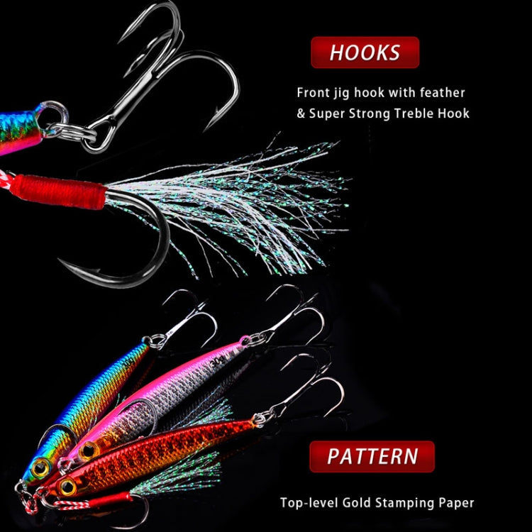 PROBEROS LF127 Leurre Longue Portée Petit Bas de Ligne Pêche Bar Eau Douce Spinnerbait Fauvette, Taille : 7g (Couleur A)