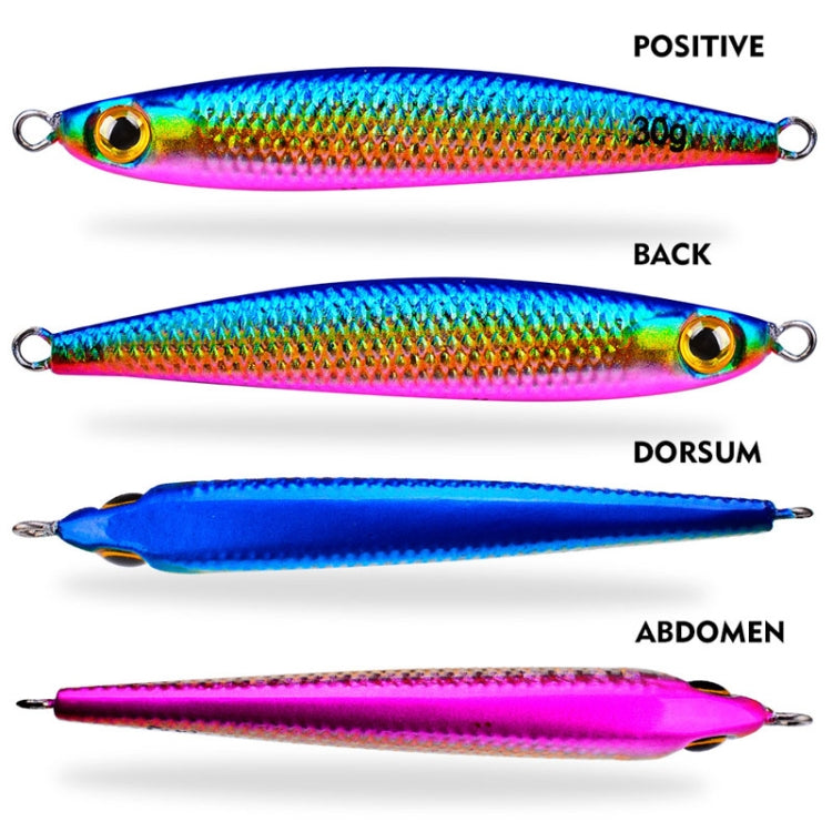 PROBEROS LF127 Long Casting Bait Small Leader Freshwater Sea Bass Fishing Warbler Spinnerbait, Size: 20g(Color A)