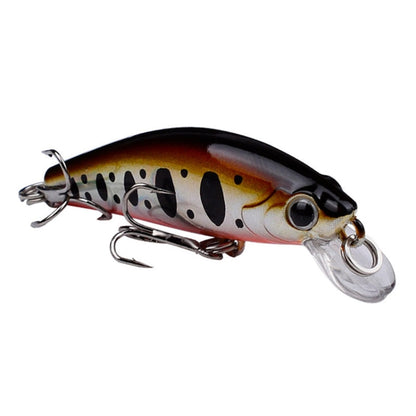 Leurre Minnow Coulant PROBEROS DW592, Longue Distance de Lancer, Faux Appât Bionique en Plastique Dur (Couleur B)