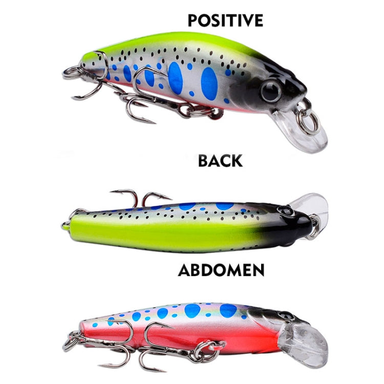 Leurre Minnow Coulant PROBEROS DW592, Longue Distance de Lancer, Faux Appât Bionique en Plastique Dur (Couleur B)