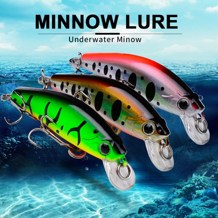 Leurre Minnow Coulant PROBEROS DW592, Longue Distance de Lancer, Faux Appât Bionique en Plastique Dur (Couleur B)