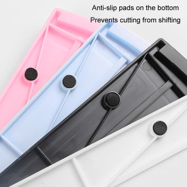 HUANMEI For A3 A4 A5 Paper Cutter With Pull-out Ruler DIY Small Portable Photo Die Cutting Machine(Pink)