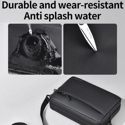WEIXIER W128 Men Messenger Bag Outdoor Multifunctional Waterproof Wear-Resistant Shoulder Bag(Grey)