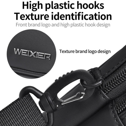 WEIXIER W128 Men Messenger Bag Outdoor Multifunctional Waterproof Wear-Resistant Shoulder Bag(Grey)