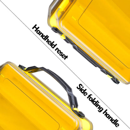 PROBEROS H1000 Double Sided Lure Box Handheld Double Layer Storage Case For Bait Accessories, Style: C Model(Yellow)